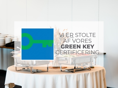 Hotel Limfjorden er Green Key Certificeret (Turismens internationale miljømærke)